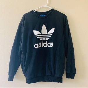 Adidas Black Crewneck